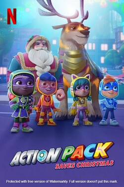 The Action Pack Saves Christmas (2022) WebDl [Hindi + English] 480p 720p 1080p Download - Watch Online